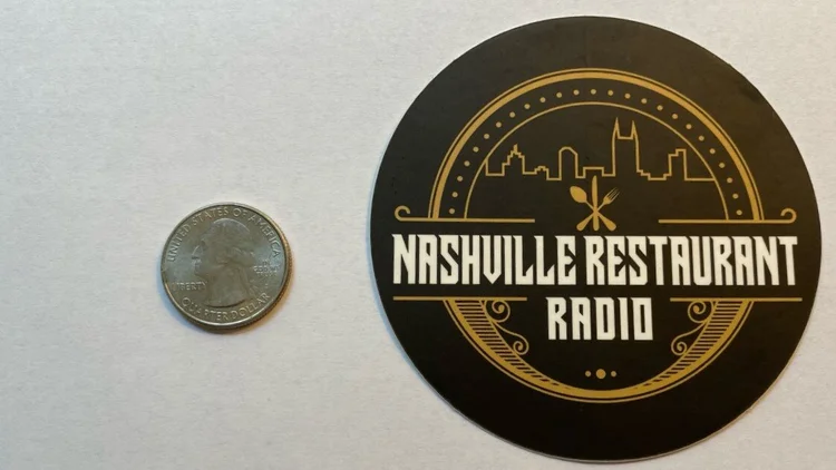 Nashville Restaurant Radio Sticker